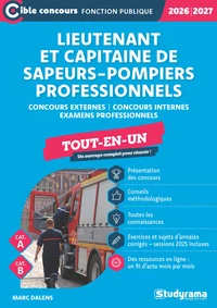 Lieutenant et capitaine des sapeurs-pompiers professionnels