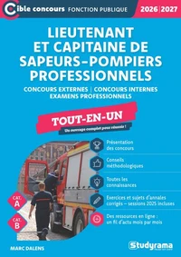 Lieutenant et capitaine des sapeurs-pompiers professionnels