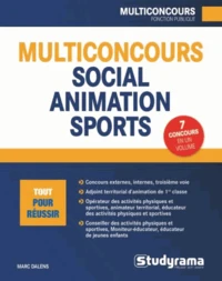 Multiconcours social, animation, sport