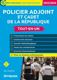 Policier adjoint et cadet de la République