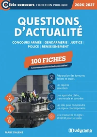 Questions d'actualité Police, gendarmerie, armée, justice, renseignement