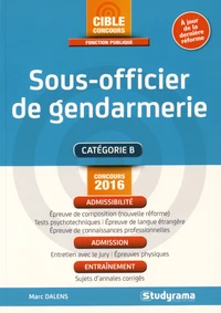 Sous-officier de gendarmerie