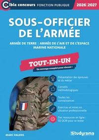 Sous-officier de l’armée –?Tout-en-un (Édition 2026-2027)