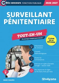 Surveillant pénitentiaire – Tout-en-un (Concours 2026-2027)