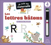Je suis en maternelle - Les lettres bâtons