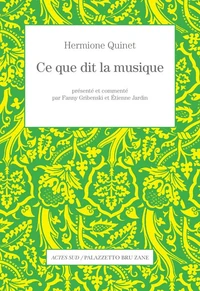 Ce que dit la musique