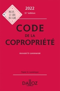  Dalloz - Code de la copropriété - Annoté et commenté.