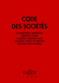 Code des sociétés 1999