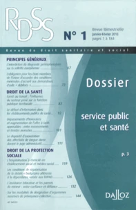 Service public et santé