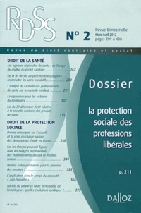 La protection sociale des professions libérales