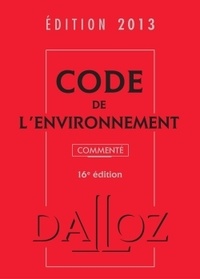  Dalloz-Sirey - Code de l'environnement 2013 commenté. 1 Cédérom