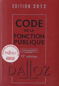  Dalloz-Sirey - Code de la Fonction Publique commenté.