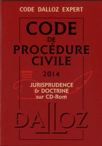  Dalloz-Sirey - Code de procédure civile 2014 - Jurisprudence et doctrine sur CD-ROM. 1 Cédérom