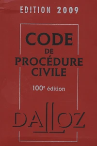 Code de procédure civile
