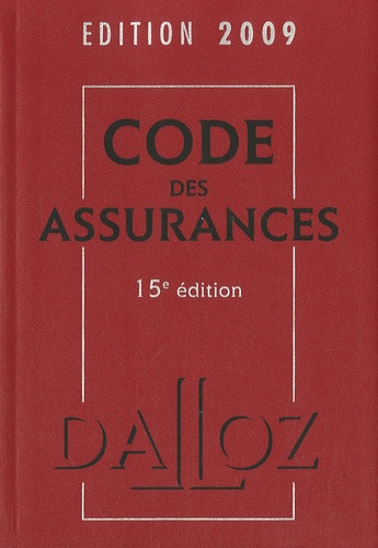  Dalloz-Sirey - Code des assurances.