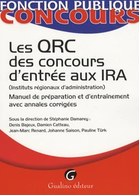 Les QRC des concours d'entrée aux IRA
