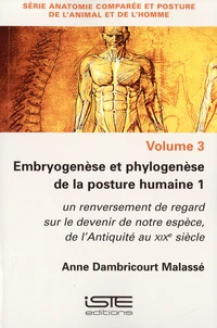Embryogenèse et phylogenèse de la posture humaine