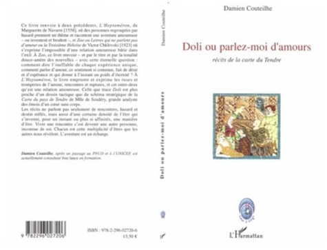 Damien Couteilhe - Doli ou Parlez-moi d'amours - Récits de la carte du tendre.