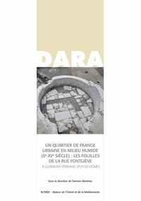 Damien Martinez - Un quartier de frange urbaine en milieu humide (IIe-XVe siècle) : les fouilles de la rue Fontgiève à Clermont-Ferrand (Puy-de-Dôme).