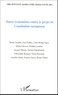 Damien Sauze et Aurélien Saïdi - Douze économistes contre le projet de constitution européenne.