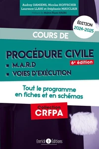Cours de procédure civile et modes alternatifs de règlement des différends