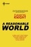 A Reasonable World. CV Book 3