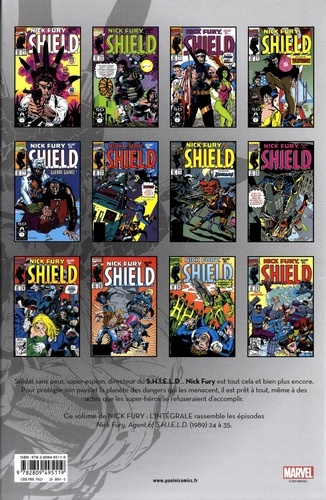 Nick Fury, agent du S.H.I.E.L.D. Tome 7 L'intégrale : 1991-1992