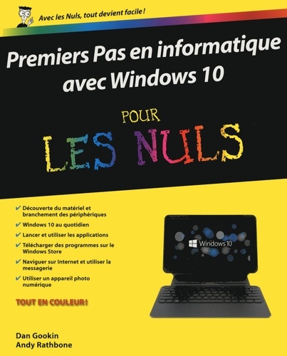 Découvrir l'ordinateur avec Windows 10 pour les nuls