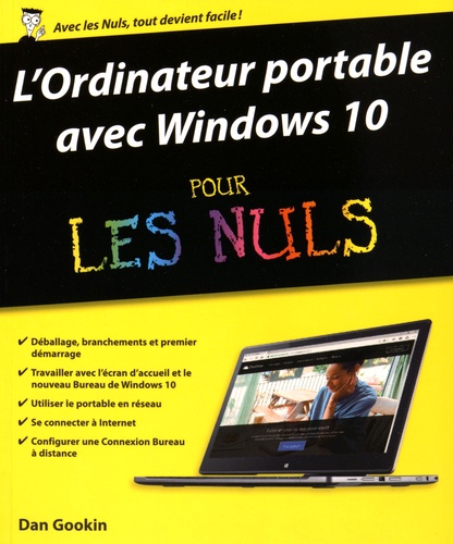 L'ordinateur portable avec Windows 10 pour les nuls