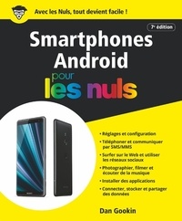 Téléchargement gratuit de manuels d'ebook Les smartphones android pour les nuls 9782412048665 par Dan Gookin in French