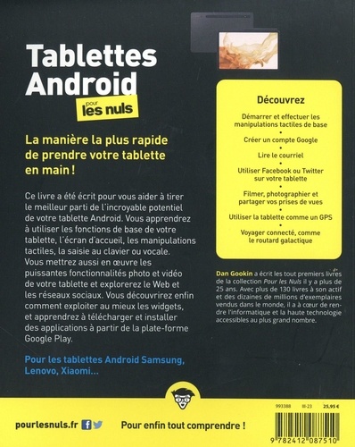 Les tablettes Android pour les nuls 6e édition