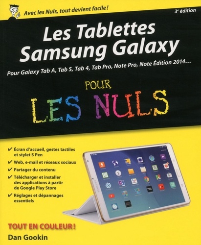 Les tablettes Samsung Galaxy pour les nuls 3e édition