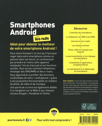 Smartphones Android pour les nuls 9e édition