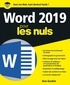 Dan Gookin - Word 2019 pour les nuls.