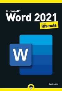 Dan Gookin - Word 2021 Pour les Nuls.