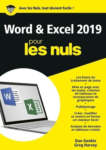 Word et Excel pour les nuls  Edition 2019