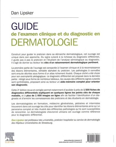 Guide de l'examen clinique et du diagnostic en dermatologie 2e édition