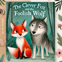 The Clever Fox and the Foolish Wolf