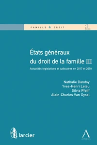 Etats généraux du droit de la famille