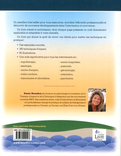 Techniques d'impact en psychothérapie, en relation d'aide et en santé mentale 2e édition