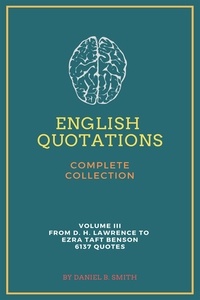  Daniel B. Smith - English Quotations Complete Collection: Volume III.