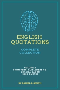  Daniel B. Smith - English Quotations Complete Collection: Volume X.