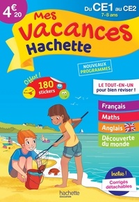 Mobi epub ebooks téléchargez Mes vacances Hachette du CE1 au CE2  - 7-8 ans CHM DJVU