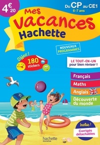 Livres Téléchargements ipod Mes vacances Hachette du CP au CE1  - 6-7 ans
