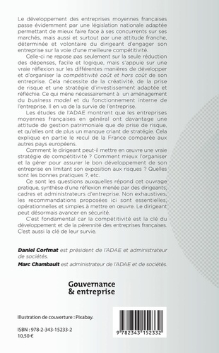 Compétitivité et développement des entreprises moyennes françaises. Du développement pérenne et rentable de votre entreprise