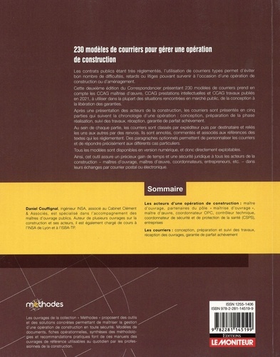 230 modèles de courriers pour gérer une opérations de construction 2e édition