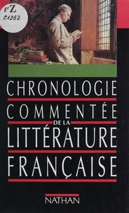 Daniel Couty - Chronologie commentée de la littérature française.