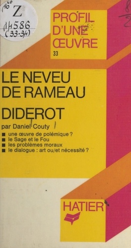 Le neveu de Rameau, Diderot. Analyse critique