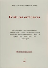 Écritures ordinaires