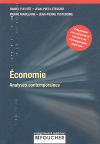 Daniel Fleutot - Economie - Analyses contemporaines.
